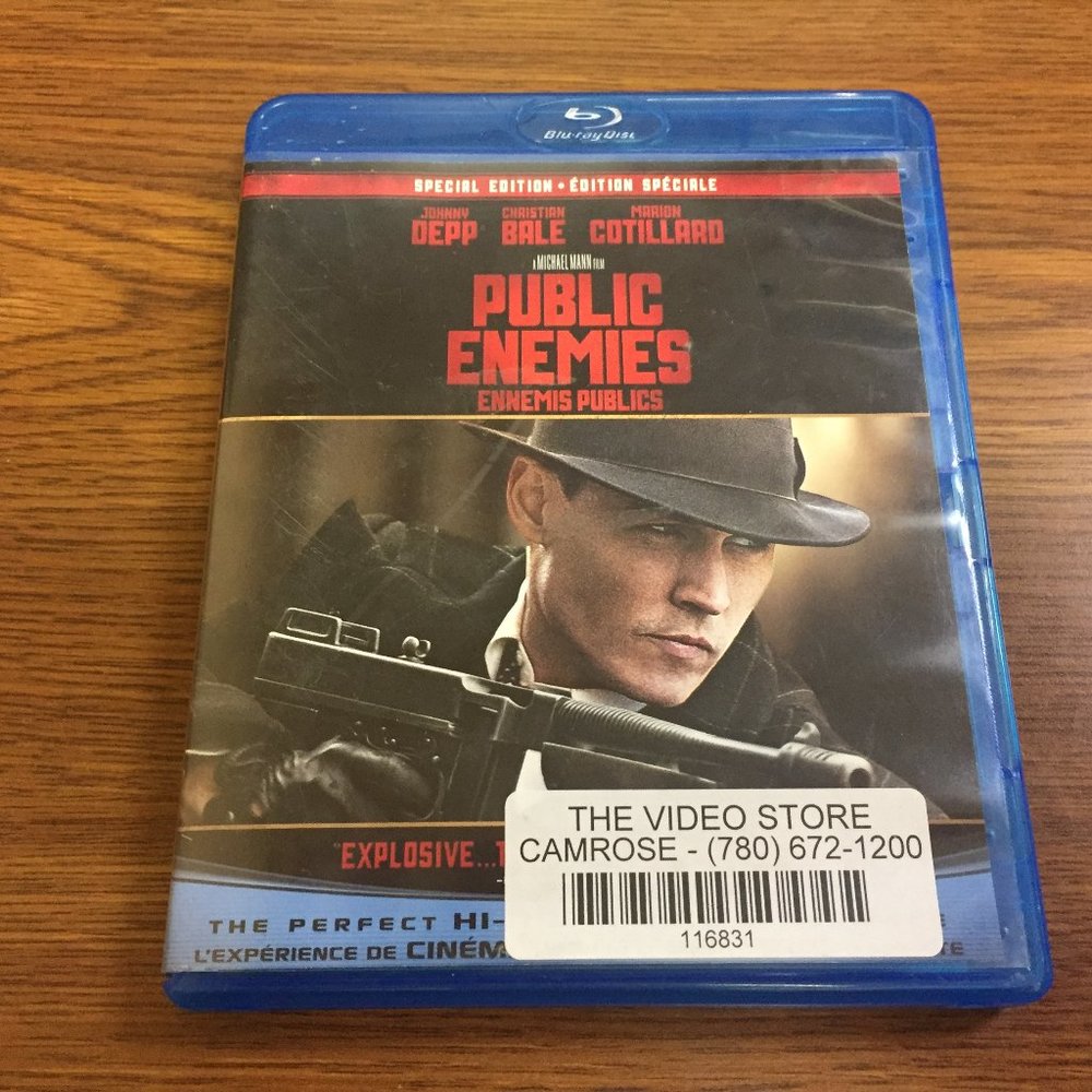 Public Enemies Blu ray Special Edition